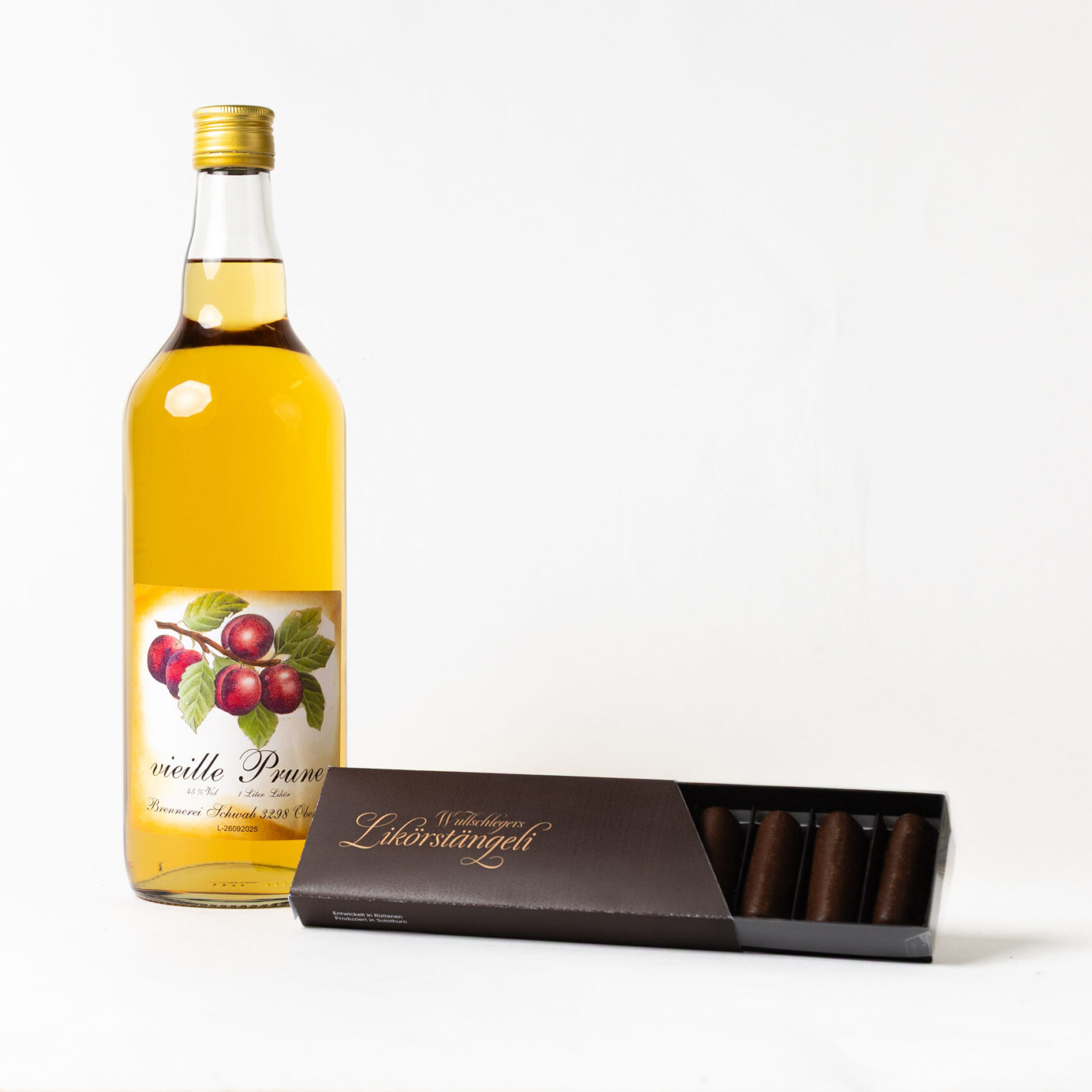 Likörstängeli Vieille Prune 10er